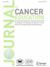 JOURNAL OF CANCER EDUCATION雜志封面